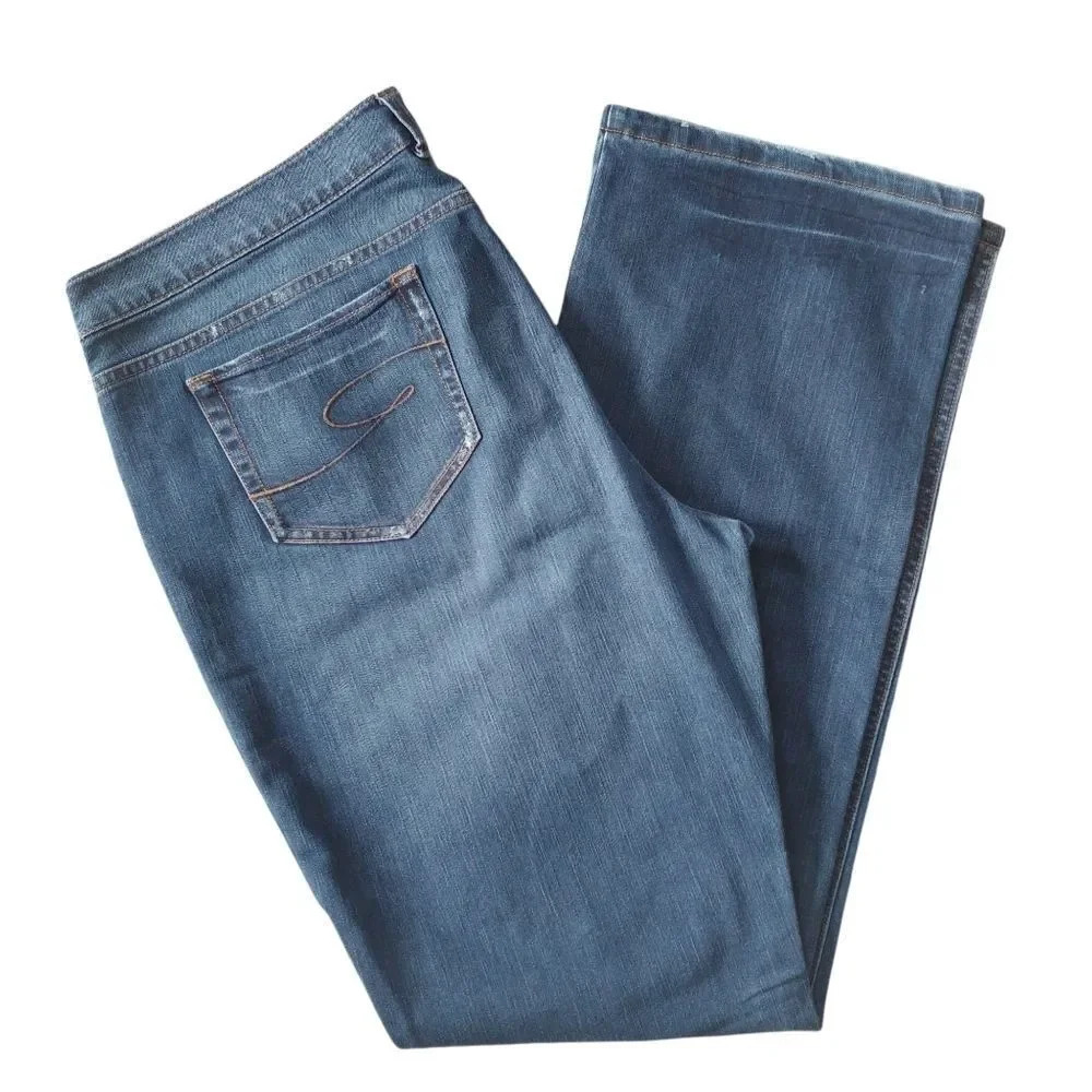 Ricki's Angel Denim Jeans  High Rise Dark Wash High Rise 34